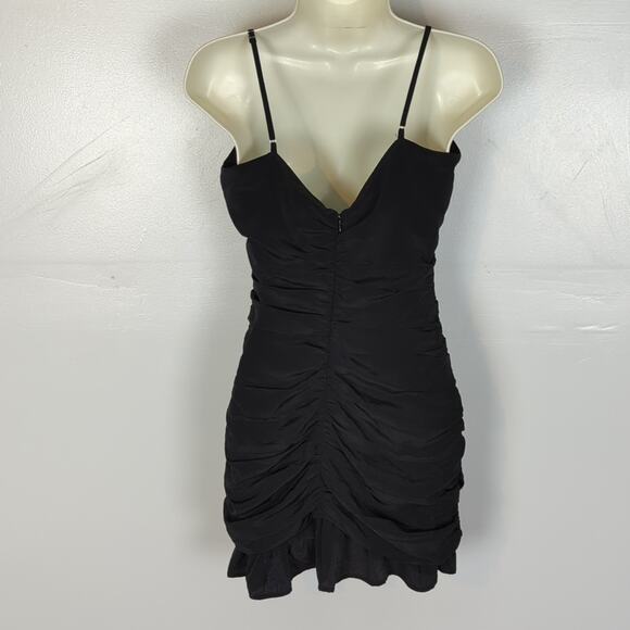 Aqua NWT Shirred Bodycon Mini Dress - Picture 4 of 10